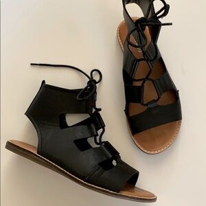 Bamboo gladiator sandals